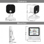 Dětsk&aacute; chůvička Bentech BabyCam B900