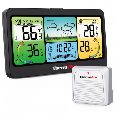 Digit&aacute;ln&iacute; bezdr&aacute;tov&aacute; meteostanice ThermoPro TP-280