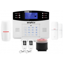 GSM bezdr&aacute;tov&yacute; alarm BENTECH G06